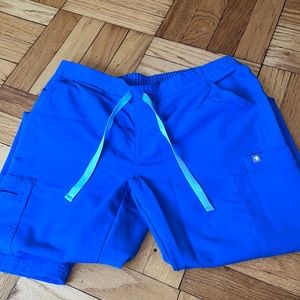 Figs royal blue size small